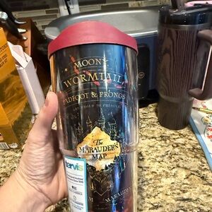 Tervis Marauder's Map Tumbler with Red Lid